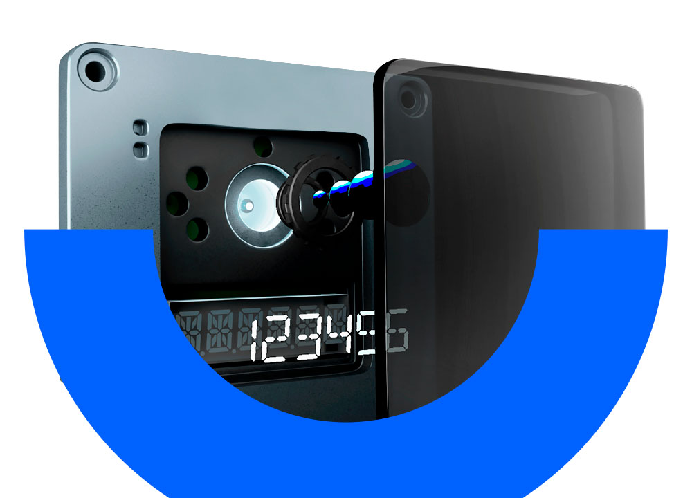 абстракция на тему технологичных девайсов